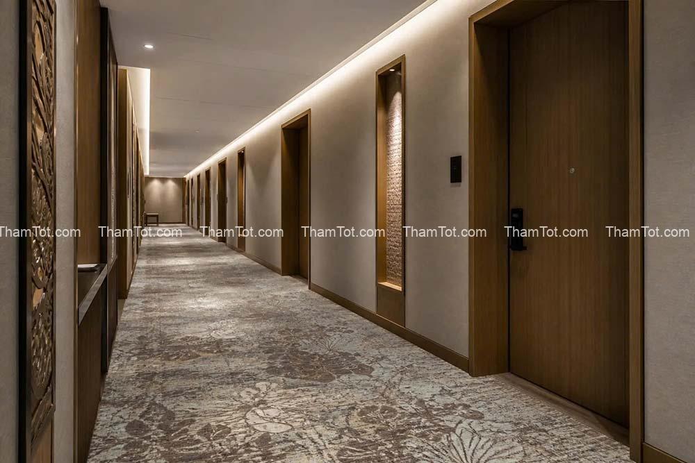 Cách chọn màu thảm khách sạn giúp không gian sang trọng hơn