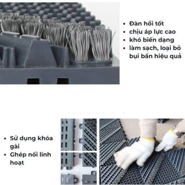 Cận chất thảm chùi chân PA6
