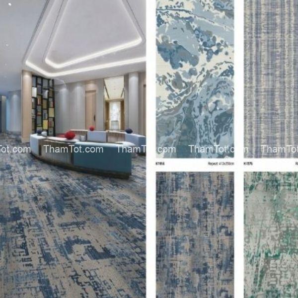 Công nghệ dệt Axminster tạo hoa văn sắc nét