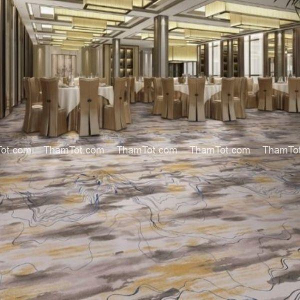 Thảm Axminster PA22 trong không gian tiệc cưới