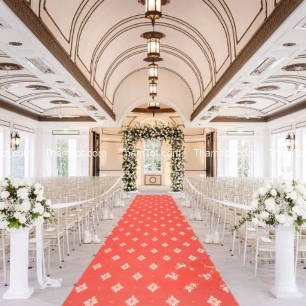 Thảm nỉ sự kiện hoa văn Carpet