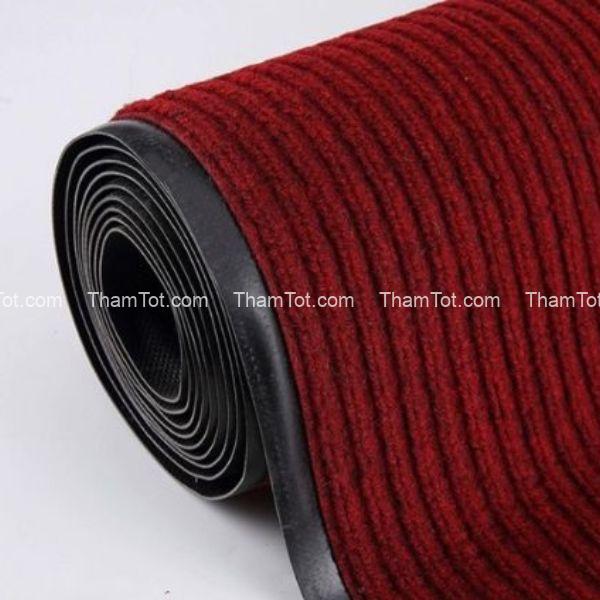 Thảm cuộn đế cao su mặt nỉ
