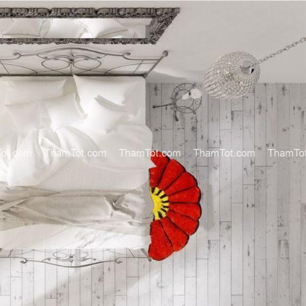 tham-chui-chan-hinh-quat-1 Thảm chùi chân chỉ xù hình quạt