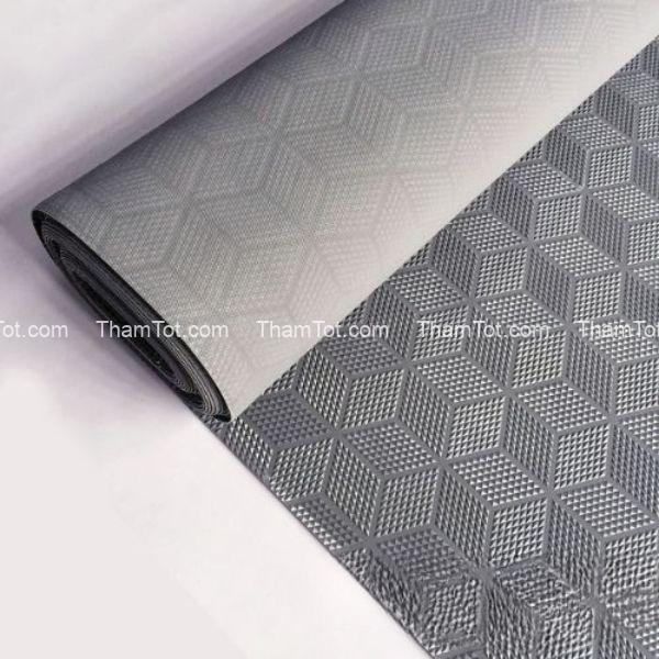thảm nhựa họa tiết kim cương
