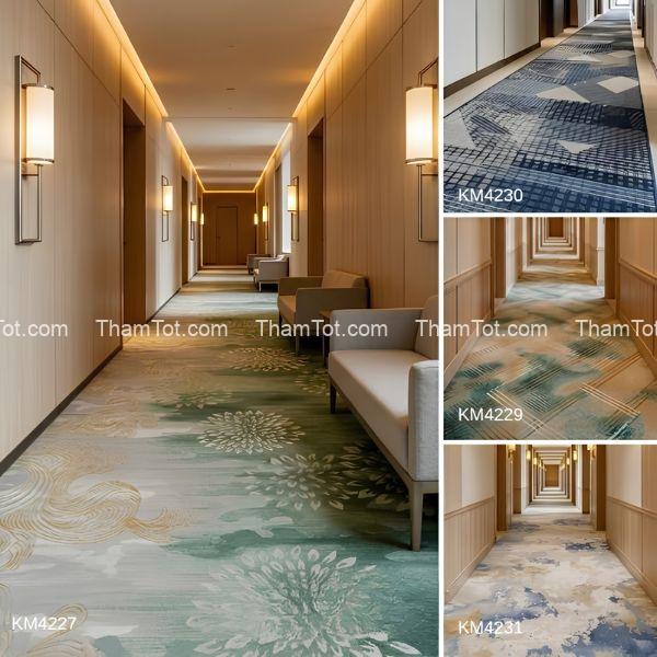 tham-nylon-in-hanh-lang-khach-san-dep-2 Hình ảnh thảm Nylon in phù hợp với khách sạn