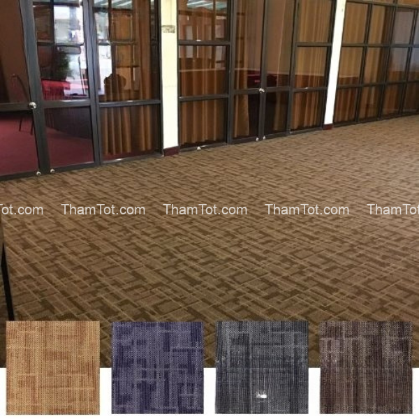 Thảm trải sàn hoa văn Hammer cuộn (Indo khổ 4M)