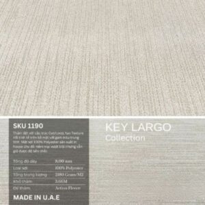 Thảm trải sàn hoa văn Key Largo