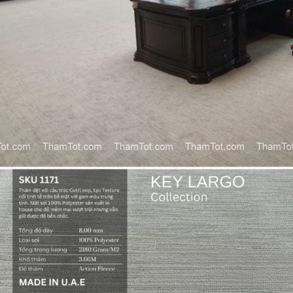 Thảm trải sàn hoa văn Key Largo