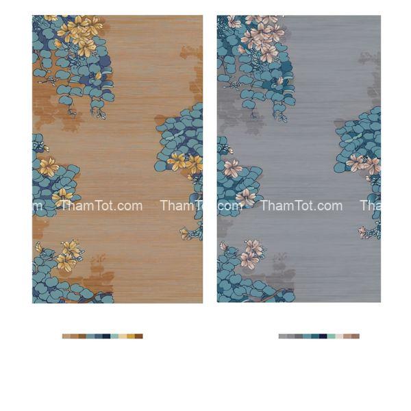 Họa tiết thảm trải sàn phòng nghỉ khách sạn