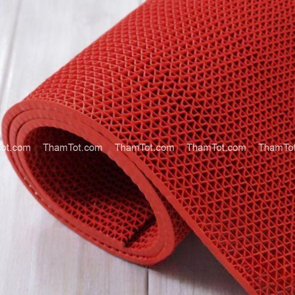tham0trai-san-nhua-luoi-2 Thảm trải sàn nhựa lưới đỏ
