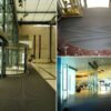 Hình ảnh thảm nhôm lắp ở sảnh ra vào khách sạn