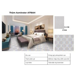 Thông số kỹ thuật thảm trải sàn Axminster A178AH