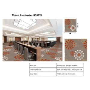 Thông số kỹ thuật thảm Axminster R35721