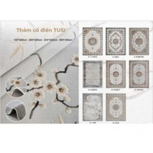 Họa tiết cổ điển có chiều sâu