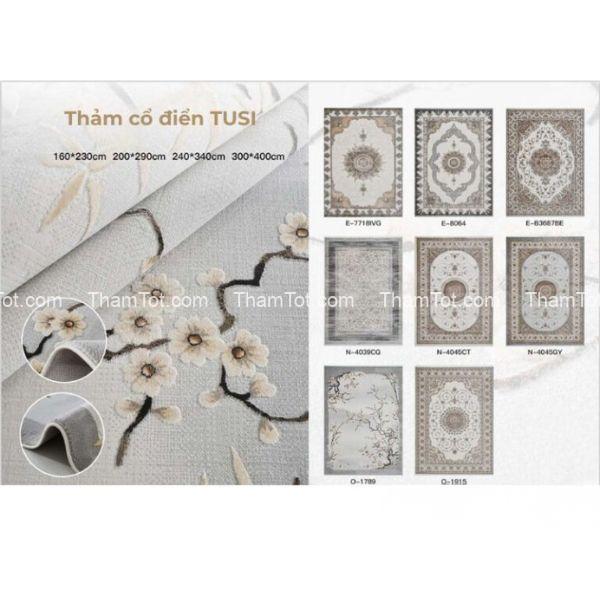 Họa tiết cổ điển có chiều sâu