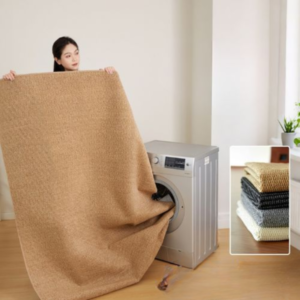 Tấm thảm phòng khách vải lanh