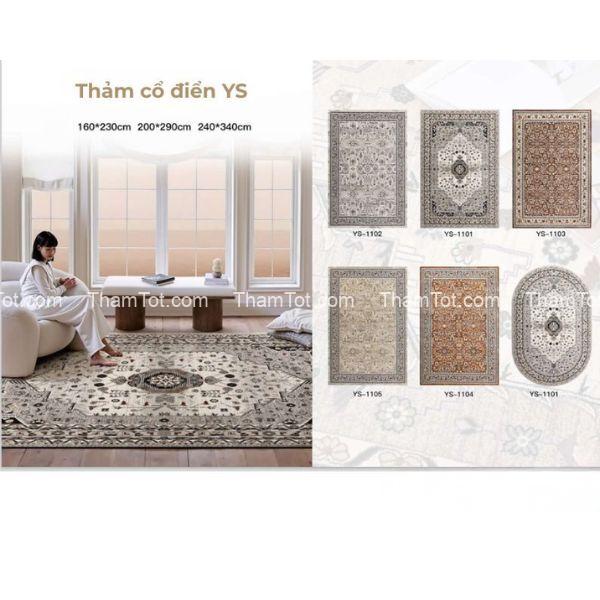 Thảm trải sàn phòng khách YS-01
