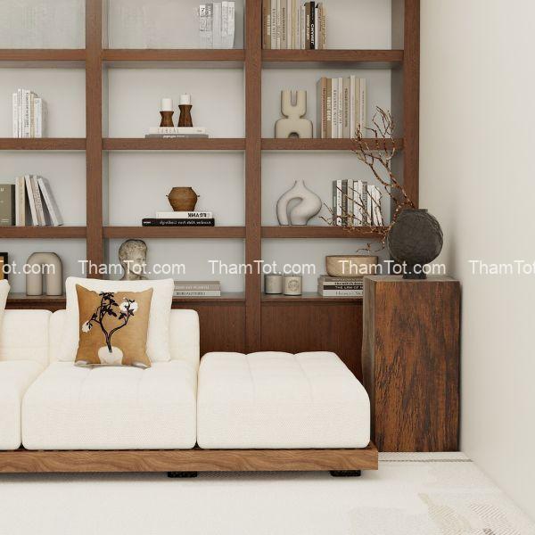 Thảm trải sàn trang trí vẻ đẹp tinh tế cho phòng khách hiện đại