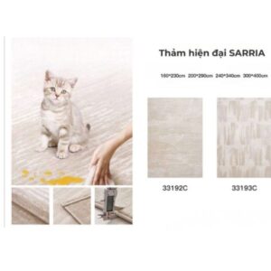 Ưu điểm của thảm hiện đại SARRIA