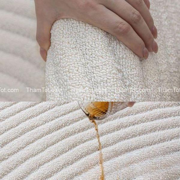 tham-trai-san-truot-nuoc-hinh-tron-hoa-tiet-van-tron-2 Ưu điểm của thảm trải sàn trượt nước hình tròn